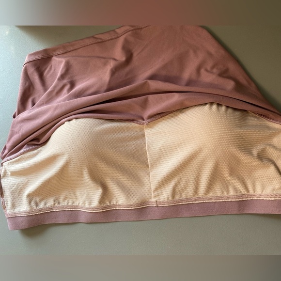 Old Navy Strappy Longline Sports Bra, Light Support, PowerPress, Dusty Rose NWT - Picture 7 of 12